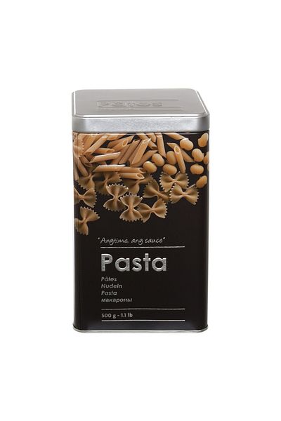 5FIVE Paste Noire storage container, metal, 10.8 x 10.8 x 18.4 cm