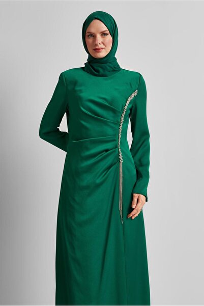 Alvina SATEN ABİYE ELBİSE 50516