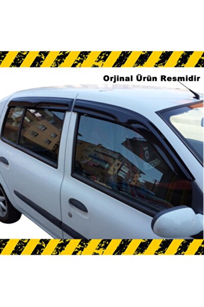 PERFLEX Renault Clio 2 Mügen Cam Rüzgarlığı Sedan Ve Hb Tüm Kasalar 4 Lü Set