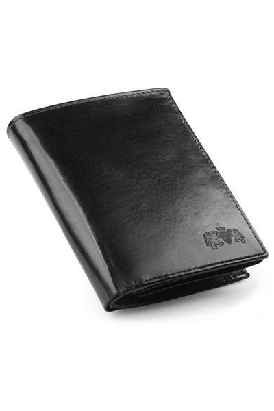 zagatto Men’s Wallet, Black, RFID Protected, Genuine Leather, 12.5x9.5x1.5 cm, ZG-055-BAR