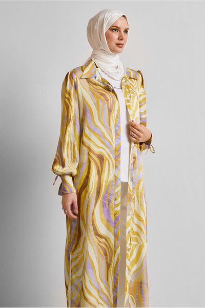 Alvina Long Satin Tunic 45457