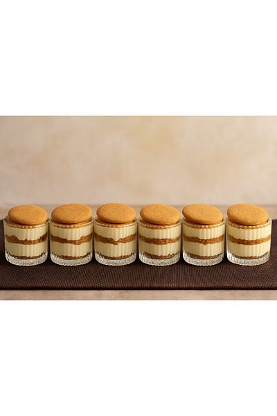 STİLO HOME 6 Pieces Glass Cookie Bowl and Magnolia Bowl
