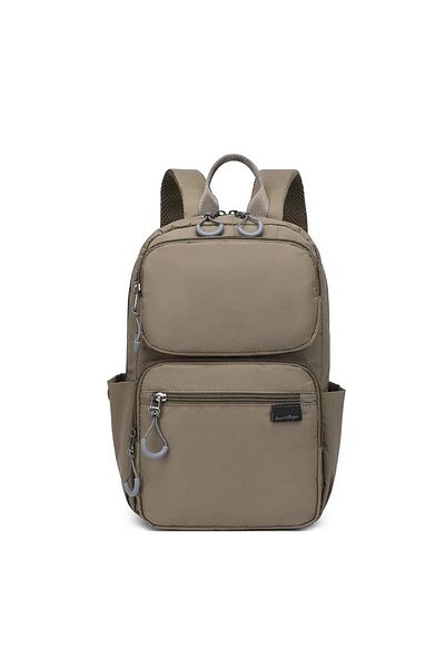 SMART BAGS Σακίδιο πλάτης Unisex από εξαιρετικά ελαφρύ ύφασμα Bc 3142 - Καφέ