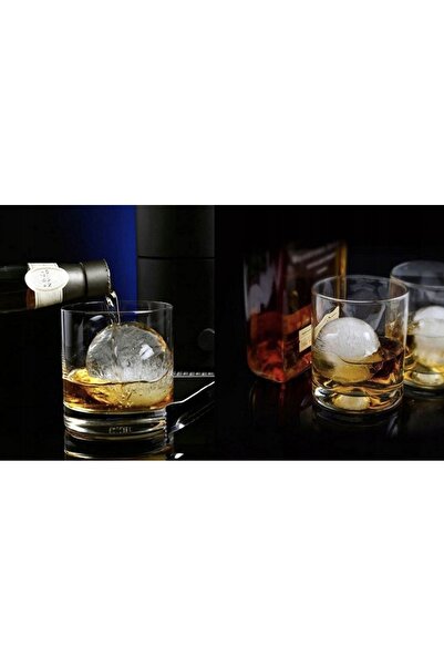 zola Silicone ice ball mold, 6 spaces, spherical shapes, 17.5x12.5x5 cm, black