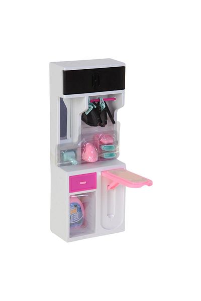 hak-iş oyuncak 2-Piece Sink Iron Table Cabinet Set