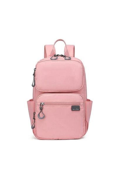 SMART BAGS Extra Light Fabric Unisex Backpack Bc 3142 - Powder
