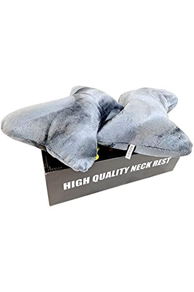 Generic Pack of 2 Car Neck Pillows – Soft, Breathable Headrest Cushions for Travel, Car Seats & Home Use