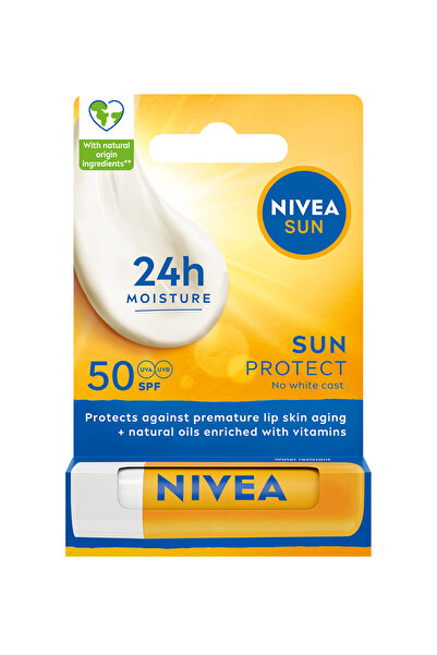 NIVEA Güneş Koruyucu SPF 50 Dudak Bakım Kremi 4.8 g
