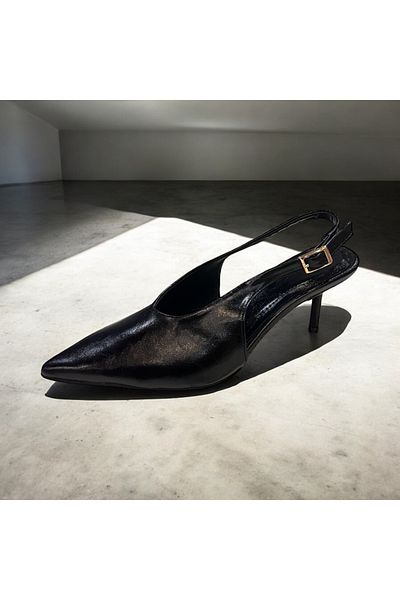 runa shoes Low Heel Slingback Heels