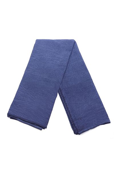 Missi Față de masă din bumbac denim indigo stonewashed