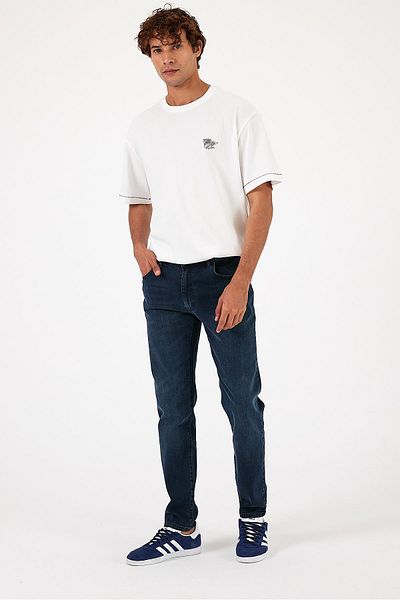 VENA Smith Jean Pants - Ανδρικά, Smoke Blue Tapered Fit