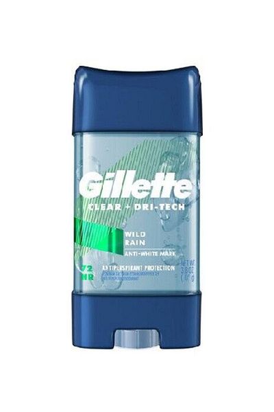 gillete Gillette Men's Wild Rain Antiperspirant Deodorant Stick 72 Hours - 107g