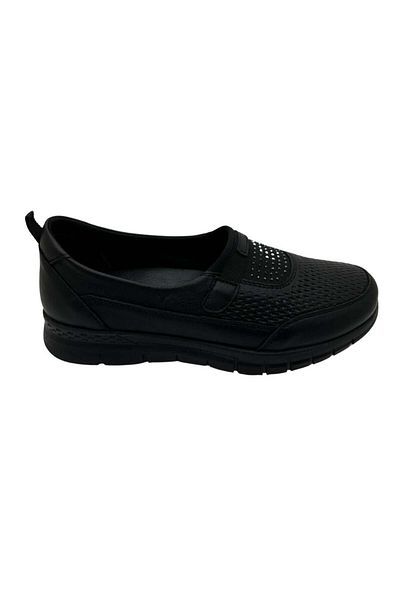 DOSA SHOES 972 Black Ballerina Mother Shoes-Black