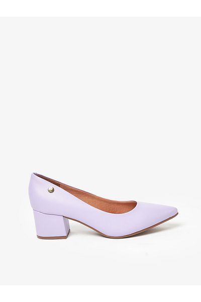 VİZZANO Vizzano Ladies Mid Heel Shoes Lilac | Made In Brazil