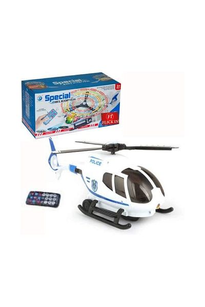 rexa Remote Control Special Helicopter Bump & Go with Unbreakable Blades