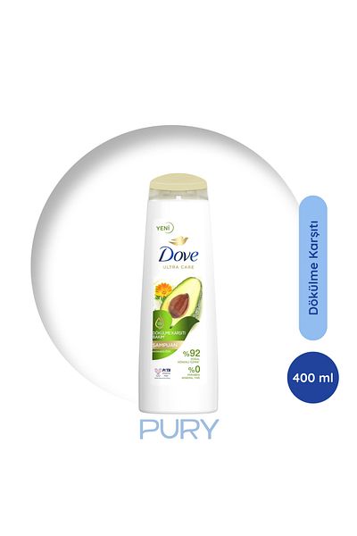 Dove Shampoo Anti-Shedding with Avocado Extract 400 ml