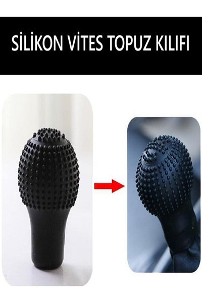 Speed Out Gear Shift Knob Cover Silicone Massager In-Car Decoration Gear Shifter