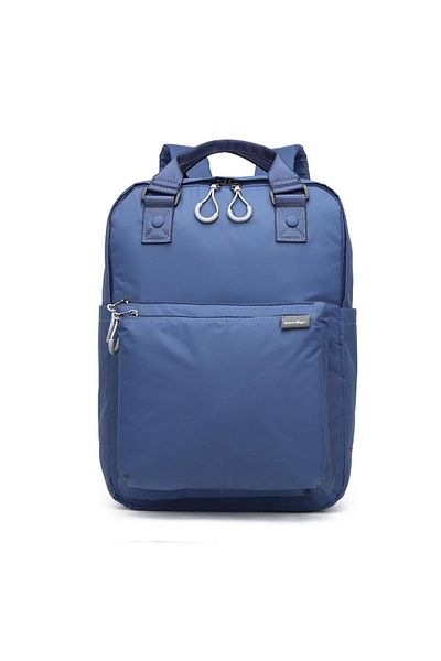 SMART BAGS Extra Light Fabric Unisex Backpack K21-3203 - Navy Blue