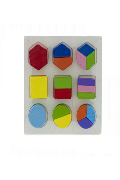 rexa لغز مونتيسوري الخشبي للنسب والمطابقة