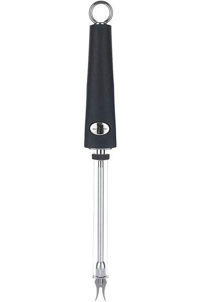 Ghidini cheese slicer 27.5 cm, stainless steel/plastic, black/silver, 27.5 cm
