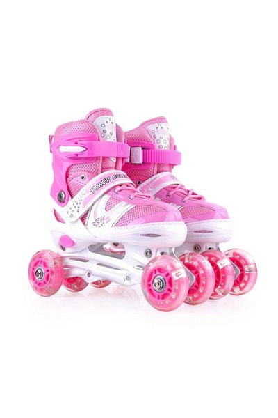 rexa 4-wheel Inline Skating Shoes With Full Light Up Wheels