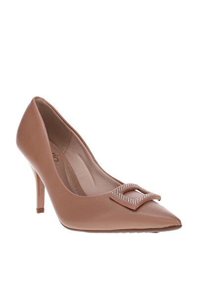 Beira Rio أحذية نسائية بكعب عالٍ بلون بيج | صنع في البرازيل