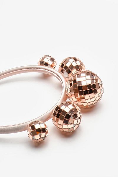 Le Mabelle Rose 5-Piece Disco Ball Figured Crown