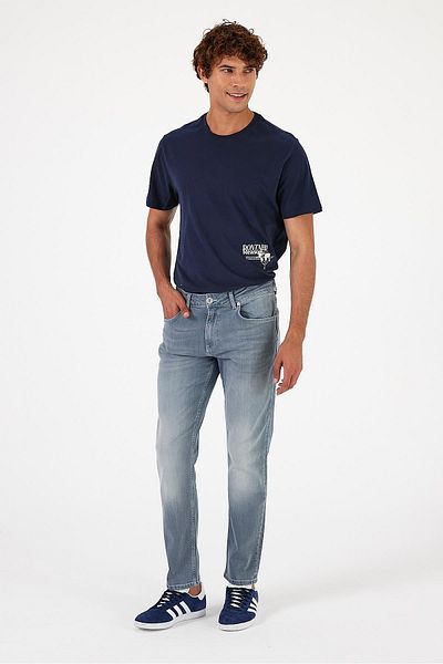 VENA Blugi drepti pentru bărbați, Edward Smoky Ice, slim fit