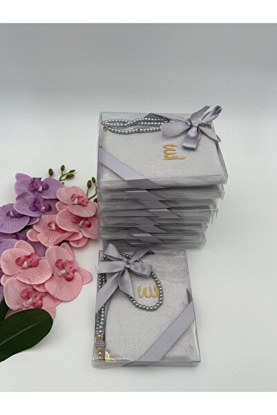 Uğurlu Hac Σετ χάντρες προσευχής από μαργαριτάρι Γιασίνι Σερίφη, με κουτί και...