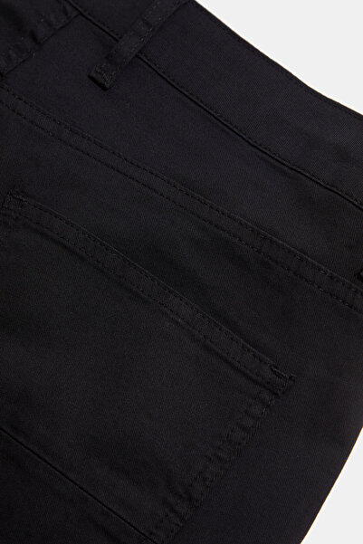 W Collection Black Pipe Leg Sports Pants