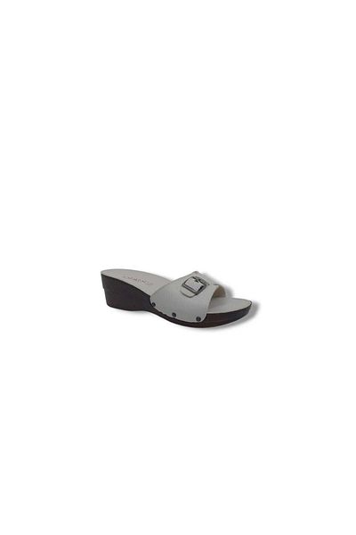 Zerhan Çalıkuşu 55204 Women's Cream Buckle Daily Use Slippers