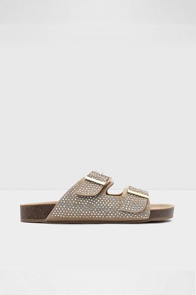 Aldo Elaina-Tr - Genuine Leather Powder Women's Slippers