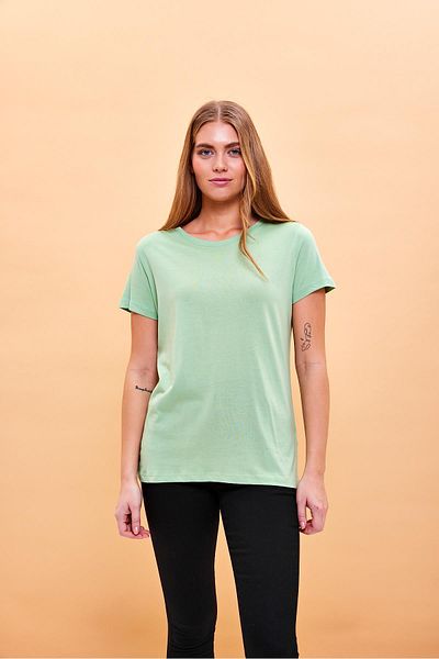 VENA Γυναικείο T-shirt Boyfriend Çağla Μπλούζα Με Κοντό Μανίκι Crew Neck Regular Fit Modal (Lyocell)