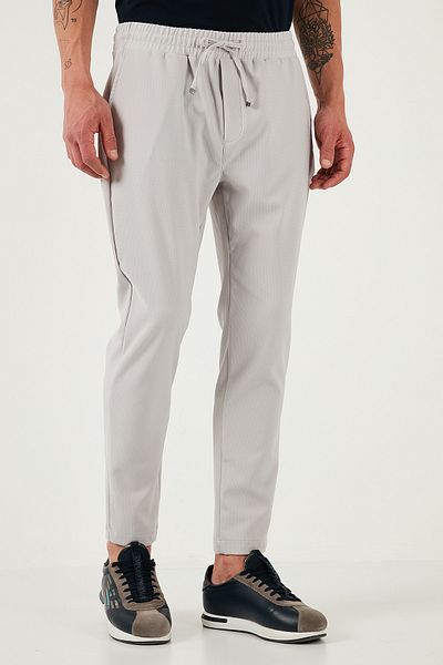Buratti Stretch Regular Fit Κανονική μέση ίσιο πόδι Jogger Παντελόνι Ανδρικό παντελόνι Cf25617953