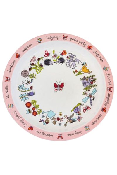 Tyrrell Katz Melamine Plate Secret Garden