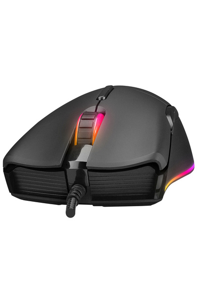 Rampage Mouse Gaming Smx-r21 Compact, Rgb, Senzor Instant A825, 7200 Dpi/1000hz, 7 Butoane, Programabil