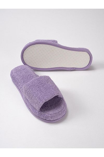 Ender Home Papuci de maternitate - prosop, antiderapante și groase, cu vârf deschis, baie acasă, hotel