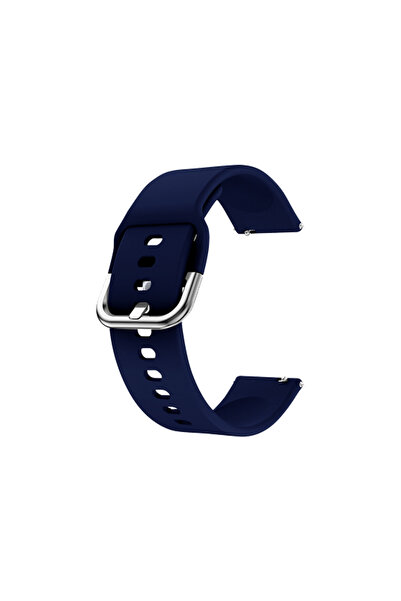 Kyver Silikon Kordon 20mm Amazfit Ile Uyumlu Gts 2e/4/4 Mini/ 3/2/2 Mini - Bi...