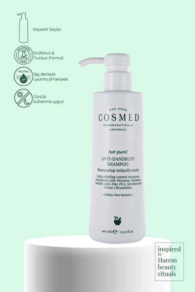 COSMED Hair Guard Anti-dandruff Shampoo 400 Ml