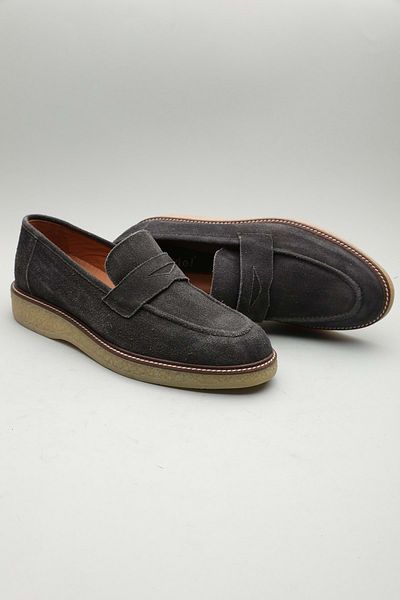 Gondol Loafer clasic din piele naturală pentru bărbați, negru 42 Ttx.601161