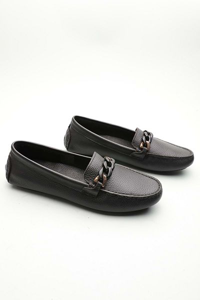 Gondol Mocasini clasici din piele naturala de dama negru 40 Ttx.735