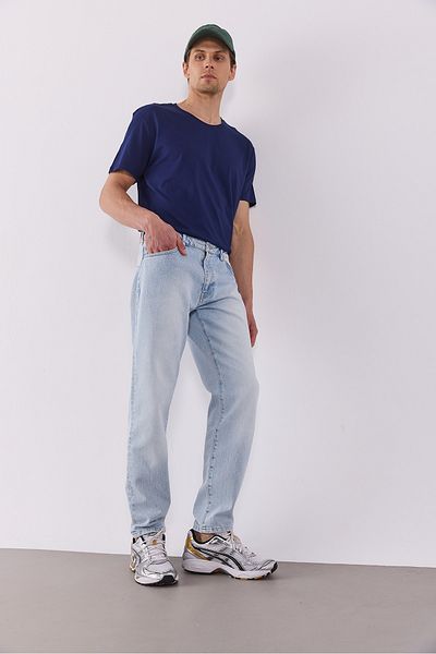 VENA Pantaloni de jeans Smith Sky Blue Tapered Fit - SKY BLUE