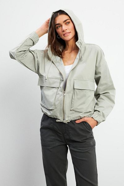 VENA Γυναικείο Meggy Island Tea Hoodie Αντιανεμικό Μπουφάν - 8788g-10007
