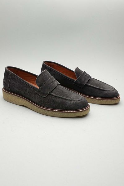 Gondol Loafer clasic din piele naturală pentru bărbați, negru 42 Ttx.601161