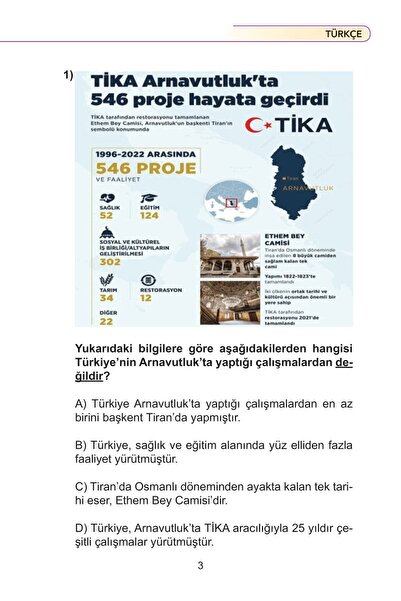 Tonguç Yayınları 6. Sınıf Yeni Nesil 6'dan 7'ye Hazırlık Kitabı 6 Dan 7 Ye Yaz Kampı