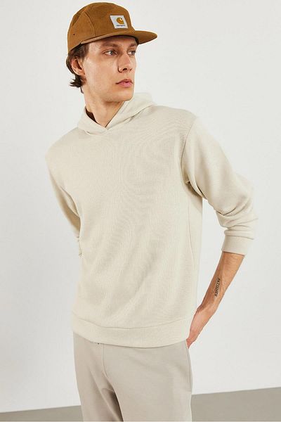 VENA Ανδρικό φούτερ Ron Bone Regular Fit με κουκούλα