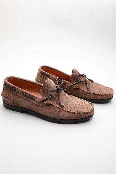 Gondol Loafer clasic din piele naturală pentru bărbați Mink 41 Ttx.601204
