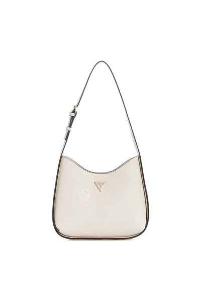 Guess Дамска чанта през рамо модел Pl932302 - цвят камък