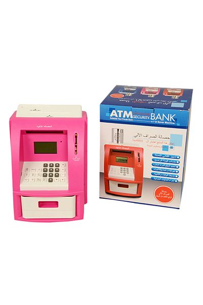 BabyCara Safe Mini Electronic Atm Bank Machine Toy Durable Sturdy For Saving Money