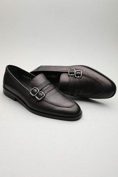 Gondol Men's Genuine Leather Classic Black 41 Ttx.169
